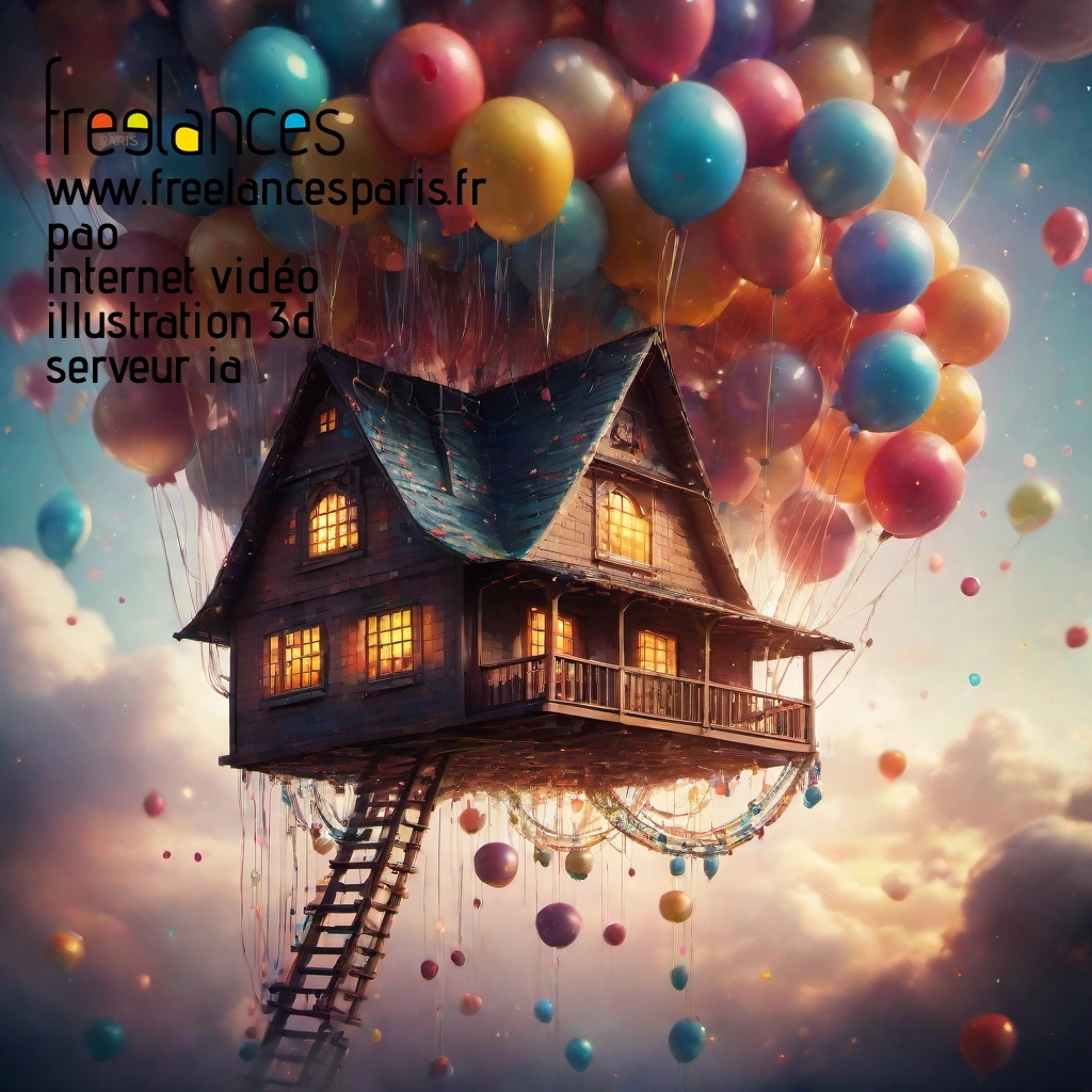 Pao mise en page internet vidéo illustration 3d serveur IA générative AI freelance paris studio de création magazines mq9i4xo0